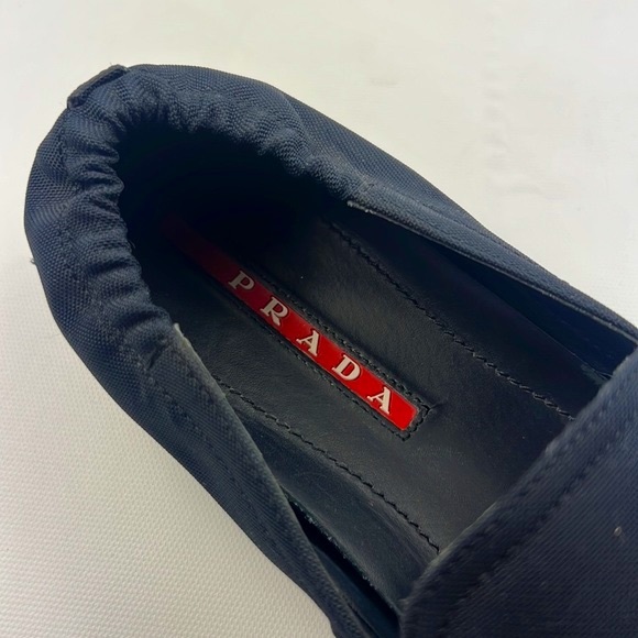 Prada Sport Saint Tropez Embroidered Canvas Espadrilles - Picture 11 of 13